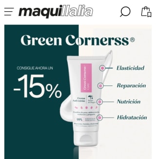 -15% de Descuento en Green Cornerss.