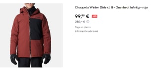 Chaqueta de esquí de hombre Winter District™ III Columbia por 94.99€