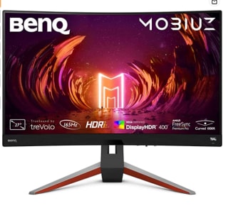 BenQ MOBIUZ EX2710R Monitor Curvo Gaming por 298,99€