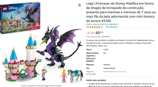 Lego Maleficent in drakenvorm (43240) voor €40,52 bij Amazon
