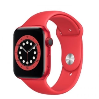 Apple Watch Series 6 GPS + Cellular 40mm de Aluminio Rojo y Correa Deportiva Roja por 279€