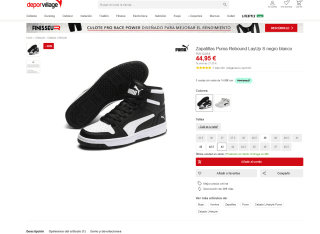 Zapatillas Puma Rebound LayUp S por solo 44,95€