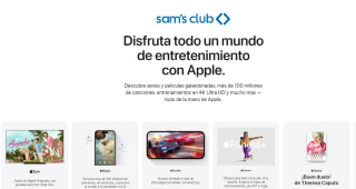 Sam's Club: 4 Meses Gratis de Apple Music, AppleTV+, Arcade, Fitness y más