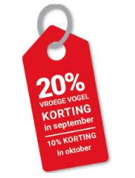 20% korting op alles uit de catalogus voor organisaties bij besteding vanaf €100 bij Lobbes