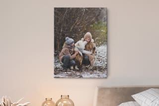 80% korting op canvas met je eigen foto bij Fotocadeau.nl! Gratis verzending voor formaat 100x70 cm
