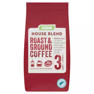 Redeem a house blend roast and ground coffee 227g for only 50p from Asda Berwik-Upon-Tweed