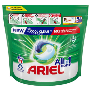 Ariel All in 1 pods original (39 wasbeurten) 1+1 gratis bij Blokker