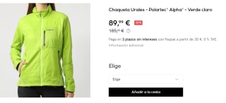 Chaqueta para Mujer Trangoworld Urales - Polartec® Alpha® por 89.99€