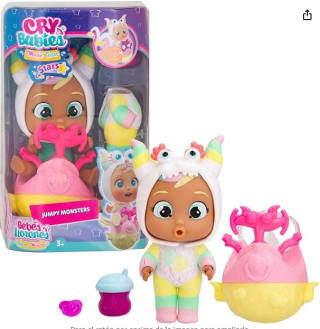 Muñeca Cry Babies Magic Tears Jumpy Monsters, Stars Nunu por 10,08€