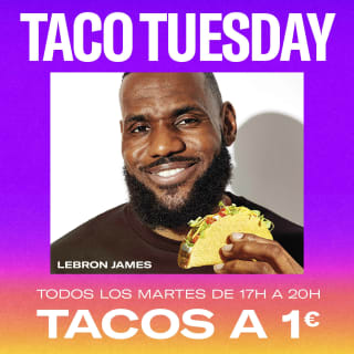 Taco Bell - Tacos por 1€