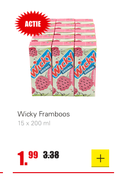 Wickyleaks presents: Wicky 15 pack voor maar €1,99 bij de Dirk