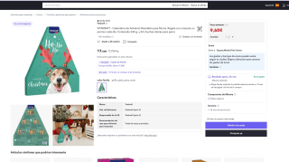 Calendario VITAKRAFT de Adviento para perros 24 chuches por solo 9,60€