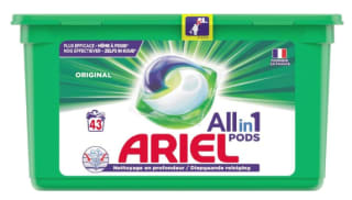 Ariel Pods All-in-one 43 stuks voor €7,80 bij Ochama