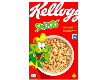 Promoción 3x2 Cereales Kellogg's Smacks 400g por solo 6,16€ (2,05€/unidad)