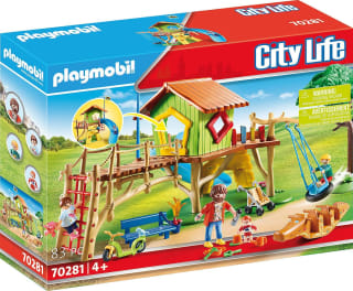 PLAYMOBIL - 70281 - Speeltuin en kinderen voor €20,98 bij Amazon