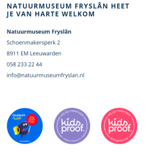 Op dinsdagen gratis naar Natuurmuseum Fryslan