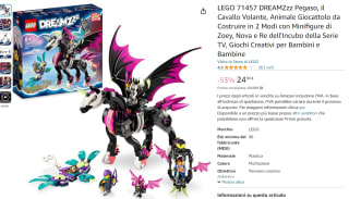 LEGO DREAMZzz Pegasus het Vliegende Paard (71457) voor €24,90 via Amazon Italië