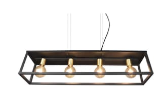 Trio Vito - Hanglamp - Zwart voor €36,99 bij FonQ