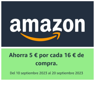 Ahorra 5€ por cada 16€ de compra Galletas, chocolate Milka en Amazon