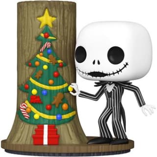 Figura Funko Deluxe Disney Pesadilla antes de Navidad 30 aniversario Jack con árbol por 18€