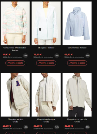 Chaquetas y anorak Adidas desde solo 14,90€ y ademas 10€ descuento EXTRA