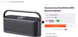 soundcore Motion x600 Portable Bluetooth Speaker voor €112 bij ibood