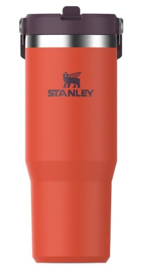 Stanley The IceFlow Flip Straw Tumbler 0,89L NEW - Thermosfles - Tigerlily Plum voor €29,99 bij Bol.