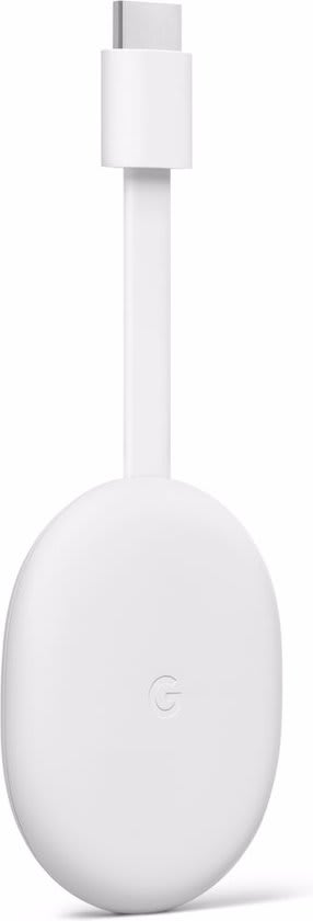 Google Chromecast met Google TV - 4K HDR - Wit voor €54,90 bij Amazon