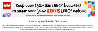 Spaar voor gratis LEGO cadeaus bij Intertoys