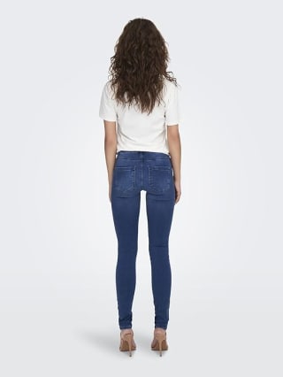 ONLY skinny jeans ONLROYAL blue medium voor €8,99 bij Amazon