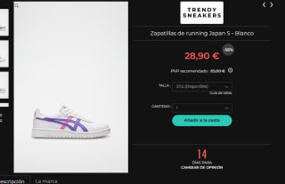 Hasta 70% descuento calzado grandes marcas precios de locura (Asics, Saucony,On Running)