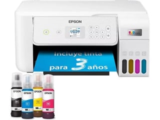 Impresora multifunción tinta - Epson EcoTank ET-2876, Color, Tinta recargable, WiFi por 189,99€