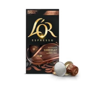 40 Cápsulas L'OR Espresso Café Cápsulas Chocolate por solo 9,35€