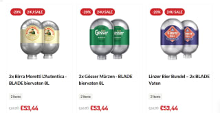 20% korting op Blade biervaten bundels bij Beerwulf