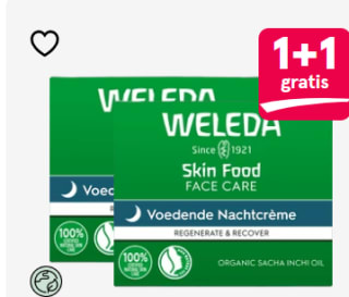 1+1 gratis op Weleda mama- en babyverzorting bij Etos