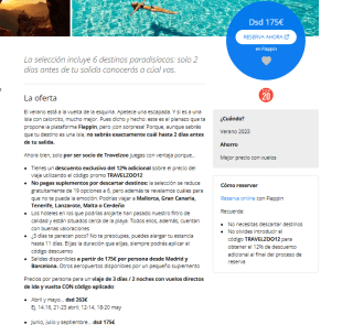 Viaje secreto desde 175€ con vuelos incluidos 3días