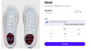 Botines para Mujer Diesel S-ATHOS MID por 58€