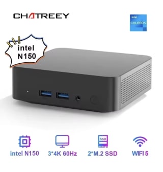 Chatreey T9H Mini PC N150 16GB RAM SSD 512GB por solo 131,28€