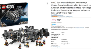 LEGO Star Wars de Onyx Cinder voor €80,98 dmv code bij Amazon