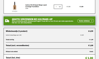 Catrice foundation of Concealer voor €1 bij Kruidvat