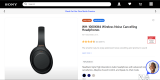 Refurbished Sony WH-1000XM4 Wireless Headphones – £126