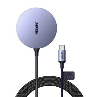 UGREEN Chargeur sans Fil Magnétique Chargeur à Induction 15W à 16,99€