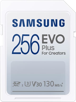 Samsung EVO Plus 256GB SD Kaart SDXC UHS-I U3 130MB/s Full HD & 4K UHD geheugenkaart voor €15,99 bij Amazon