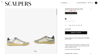 Scalpers SNEAKERS BAJAS DETALLES ANTE por solo 44,90€