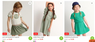 Alle kleuterjurkjes voor €15 bij Terstal