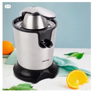 Exprimidor Eléctrico Juicer BIO - Potencia 300W - Capacidad 270 ml - Acero Inoxidable marca Prixton por 21,97€