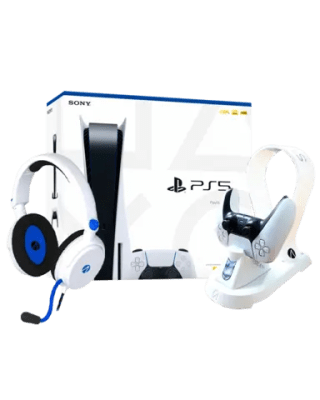 Consola PS5 Chasis C y Starter Kit con cargador y auriculares por 536,99€