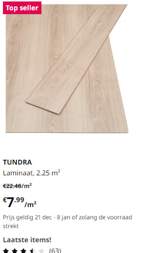 Tot 45% korting in de sale bij Ikea