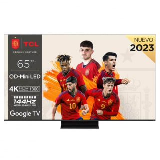 TV Mini LED 65" TCL 65C805, QLED 4K, 144Hz Motion Clarity Pro, Dolby Atmos por 679,15€