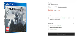 Videojuego Nier Replicant PS4 Square por 14,90€